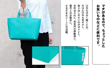 【一澤信三郎帆布】綿帆布製手さげかばん No.97 あさぎ 120周年限定｜京都 東山 帆布かばん 人気ブランド