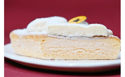 BI185 スフレチーズケーキ 2個 セット [ チーズケーキ スフレケーキ チーズスフレ ふわふわ ケーキ 冷凍 スイーツ 焼き菓子 濃厚 パティスリーシャトン 長崎県 島原市 ]