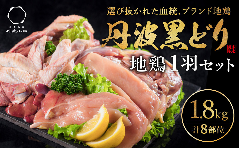 鶏肉 地鶏 丹波 黒どり 1羽 セット 冷凍 焼き鳥 鍋 焼肉 BBQ とり肉 鶏 肉 お肉 ブランド鶏 モモ肉 ムネ肉 ササミ 肝 砂肝 手羽 ガラ 食材 国産 国産鶏肉 焼き料理 鍋もの 蒸し鶏 揚げ物