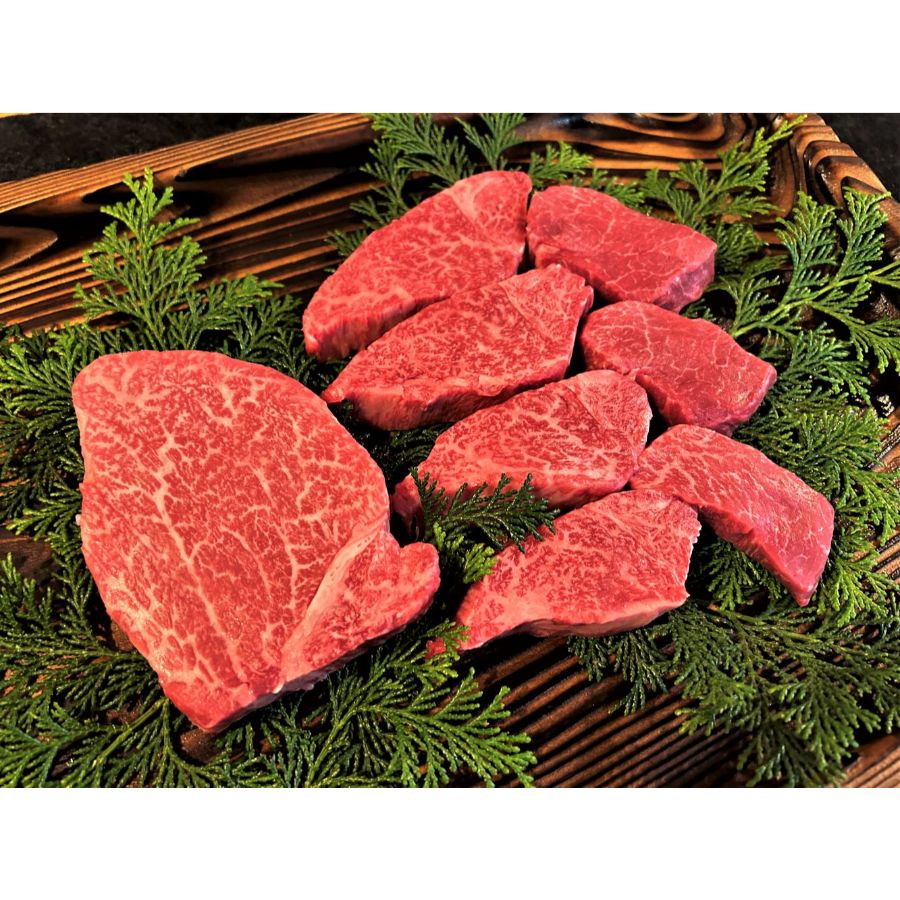 ＜古里精肉店＞「飛騨牛」A5等級『ヒレ肉』4種ステーキ・焼肉用【2ヵ月定期便】