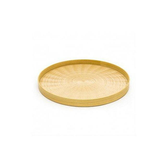 【ふるさと納税】Round Rays Tray 選べるサイズS・L ホワイトシカモア white sycamore ｜トレー プレート お皿 皿 食器 インテリア | 木製 トレー トレイ おぼん テーブル コーディネート インテリア キッチン 飾り台 雑貨 家具 日用品 徳島 人気 おすすめ 送料無料