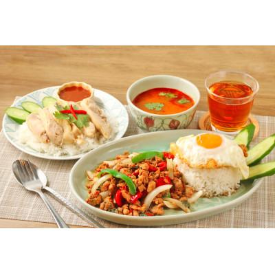 ふるさと納税 大田区 【本格タイ料理クルン・サイアムのスースーデリ】スタンダードタイ料理セット 6個 |  | 03