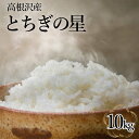 【ふるさと納税】とちぎの星10kg | 令和6年産 新米 | 国産 栃木県産 とちぎの星 米 お米 精米 白米 栃木米 とちぎ米 産地直送 送料無料