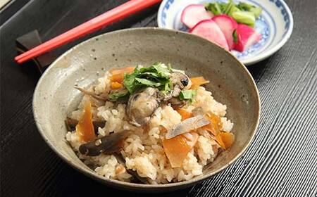 【ふるなびWEEK対象】炊き込みごはんの素（帆立・牡蠣　各1袋）セット【木村商店】 三陸山田 山田町 三陸山田産 おふくろの味 無添加 秘伝の味 こだわりの出汁 ホタテ カキ