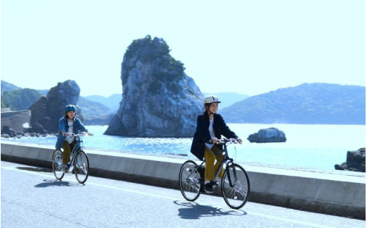 白崎満喫コース （サイクリング・クルーズ・食事券セット） 1名様【ksnw002】
