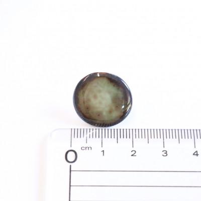 ふるさと納税 瑞浪市 【美濃焼】苔むらタイルイヤリング(直径20mm) |  | 03