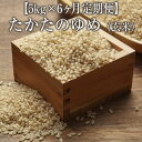 【ふるさと納税】【 6ヶ月定期便】 米 令和6年産 新米 たかたのゆめ 玄米 5kg × 6ヶ月お届け 計30kg 〈 お米 地域 オリジナル ブランド ご飯 お弁当 おにぎり おむすび 備蓄 非常食 長期保存 人気 おすすめ ギフト 贈答品 アウトドア キャンプ 岩手 陸前高田 〉