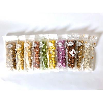 ふるさと納税 富田林市 10種類豆菓子チャック袋大阪産(もん)名品認定の雀の玉子を含む |  | 01