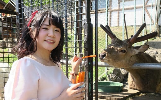 栗山公園「なかよし動物園」パクパクタイム回数券（６回分）&御大師山トリプルかき氷付き　A009