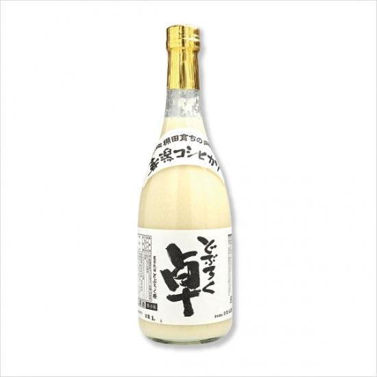 
どぶろく卓（生）720ml×1本と牧の初雪（火入れ）720ml×1本セット　冷蔵
