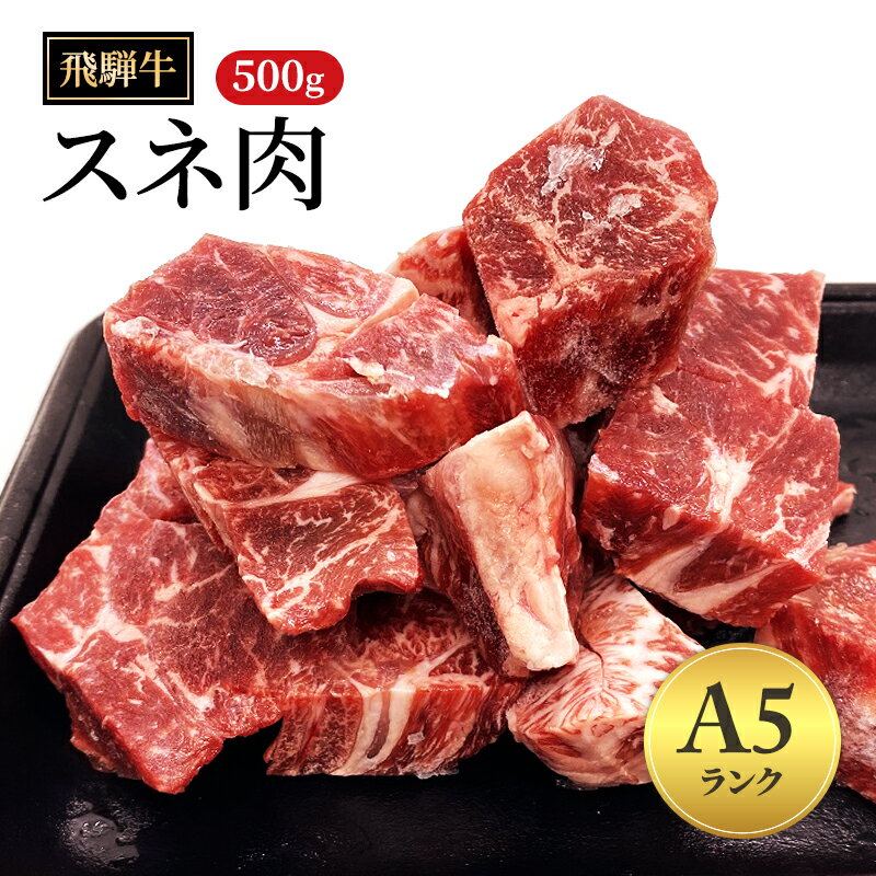 【ふるさと納税】飛騨牛牛肉 スネ肉 500g 黒毛和牛 A5 和牛 カレー シチュー 煮込み ｜飛騨 飛騨高山 肉 牛 牛肉 ブランド牛 料理 夜ご飯 晩ご飯 和牛 人気 ギフト 贈り物 お中元 お歳暮 お取り寄せ【岐阜県瑞穂市】