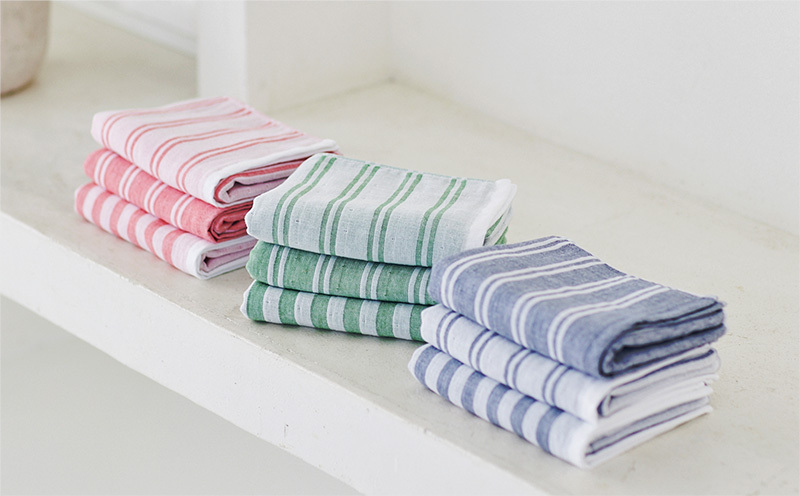 神藤タオル「シマ・フェイスタオル」（シングル/シャドウ）3枚セット G3098_イメージ5