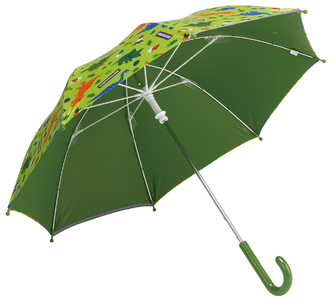 子供用 晴雨兼用傘 45cm 手開き ディノサウルス UBSR1 日傘 542053 6-322