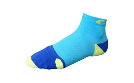 3次元立体設計ソックス[3D SOX]婦人用ピンク・紳士用ブルー各1足