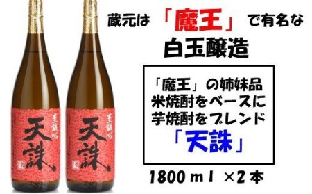 No.1128-1 【魔王の姉妹品】白玉醸造の「天誅」2本セット