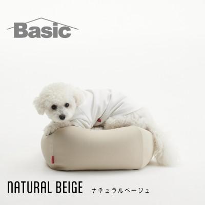 ふるさと納税 岡崎市 【ハナロロ】 ビーズクッション ペットクッションSカバー付 30L(ナチュラルベージュ)