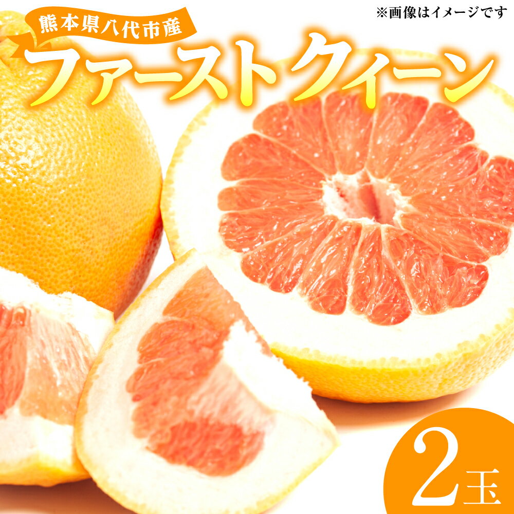 【ふるさと納税】【先行予約】ファーストクイーン 2玉 サラダ感覚 熊本県 八代市産 みかん チャンドラポメロ ザボン 早生文旦 わせぶんたん ボンタン 送料無料 【2026年10月下旬より順次発送】