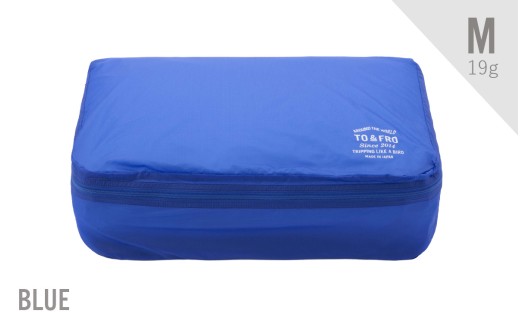 【TO&FRO】軽すぎるポーチ ORGANIZER AIR【Mサイズ・ブルー】