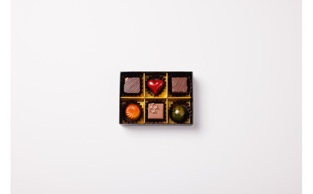 【バレンタイン・ホワイトデーギフト】ボンボンショコラ６粒入り ショコラ チョコ チョコレート ギフト プレゼント