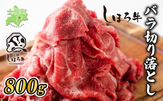 【CF】北海道 しほろ牛 切り落とし スライス 400g×2 計800g BBQ 焼肉 牛 赤身肉 国産牛 肉 ビーフ セット 国産 焼き肉 冷凍 詰合せ お取り寄せ 十勝 士幌町【N22】