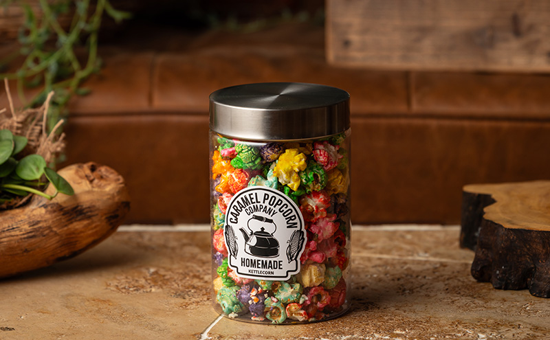 本場アメリカの味！甘塩カラフルケトルコーン！×1 ポップコーン カラフル スイーツ 菓子 かわいい おしゃれ プレゼント ギフト 大田区 東京都