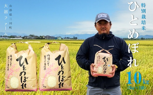 
                  【令和7年産・精米】大沼ファームの特別栽培米ひとめぼれ10kg
                