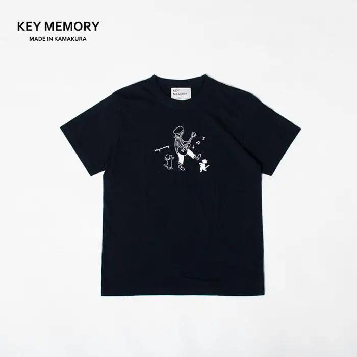 《2》メンズL　ミュージックTシャツ　NAVY