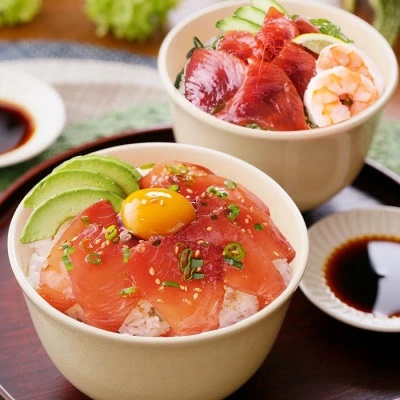 さつま揚げ詰め合わせ&漬丼セット A0-26【1460792】_ さつまあげ 詰合せ セット 漬丼 かつお マグロ 海鮮 丼 簡単調理 冷凍 食べ比べ 鹿児島 枕崎 贈答 ギフト