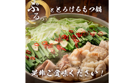 もつ鍋（白醬油）9人前セット