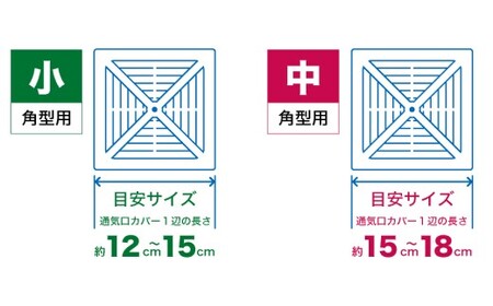 極とりフィルター かぶせるタイプ 中 3枚入×2袋セット