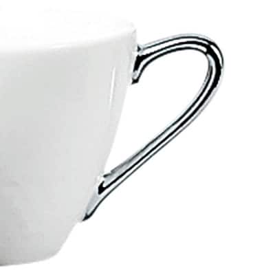 ノリタケ【アミ】カップ&ソーサー(銀)【1637944】