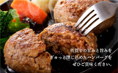 ＜定期便3回＞佐賀牛ハンバーグ 計2.7kg (150g×6個×3回)