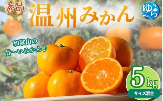 
                  秀品 温州みかん 5kg【myvi004-p-5】
                