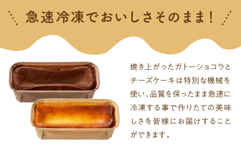 生ガトーショコラ＆チーズケーキセット N0153-YZB225_イメージ4