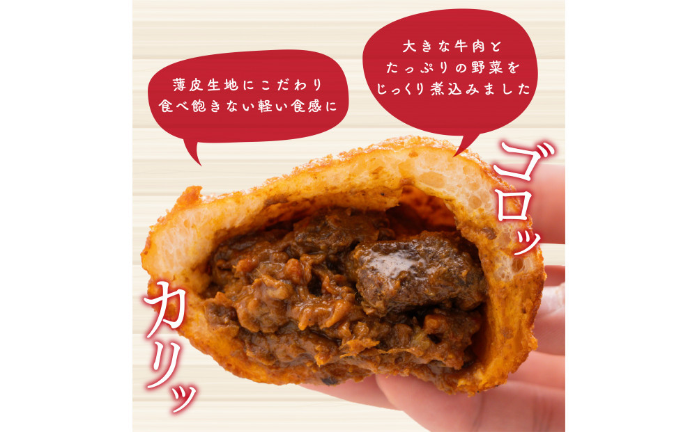 パン カレーパン 5個 牛肉 