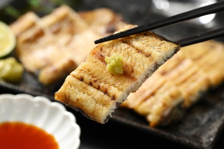 うなぎ 炭火 白焼き 上 2人前 備長木炭使用 老舗増田家_ED04◇