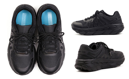 FEATHER STEP   FS-01 日本製 スニーカー ダブルラッセル BLACK  26.5cm