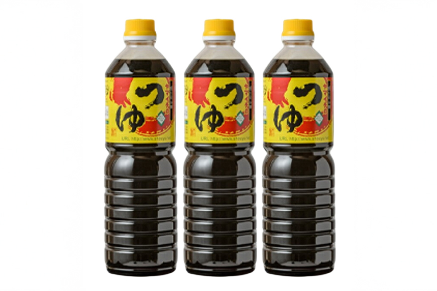 
            だしつゆ ヤマイチのつゆ 親しまれてきた味の逸品 1L 3本 [小田部商店 山形県 高畠町 tk06ayt180019] 調味料 つゆ 出汁つゆ 出汁 ダシ
          