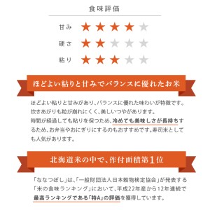 【令和7年度産】北海道産ななつぼし20kg｜米 お米 特Aランク 北海道 石狩市