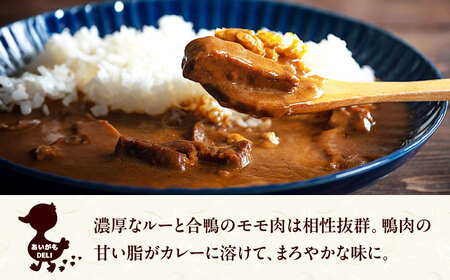 合鴨モモ肉が入ったカレー×5個セット 鴨肉 カモ肉 カレー レトルト ギフト 常温保存 大阪府高槻市/大平産業株式会社[AODA004]
