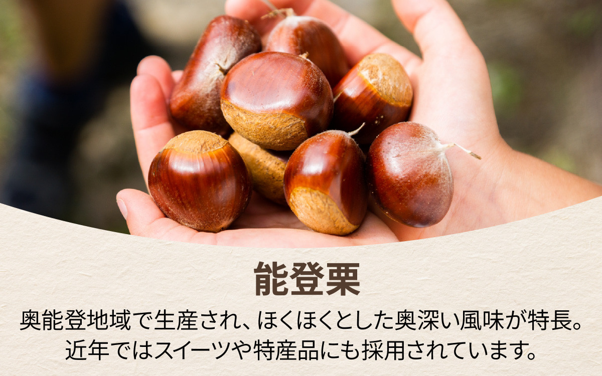 栗拾いの様子