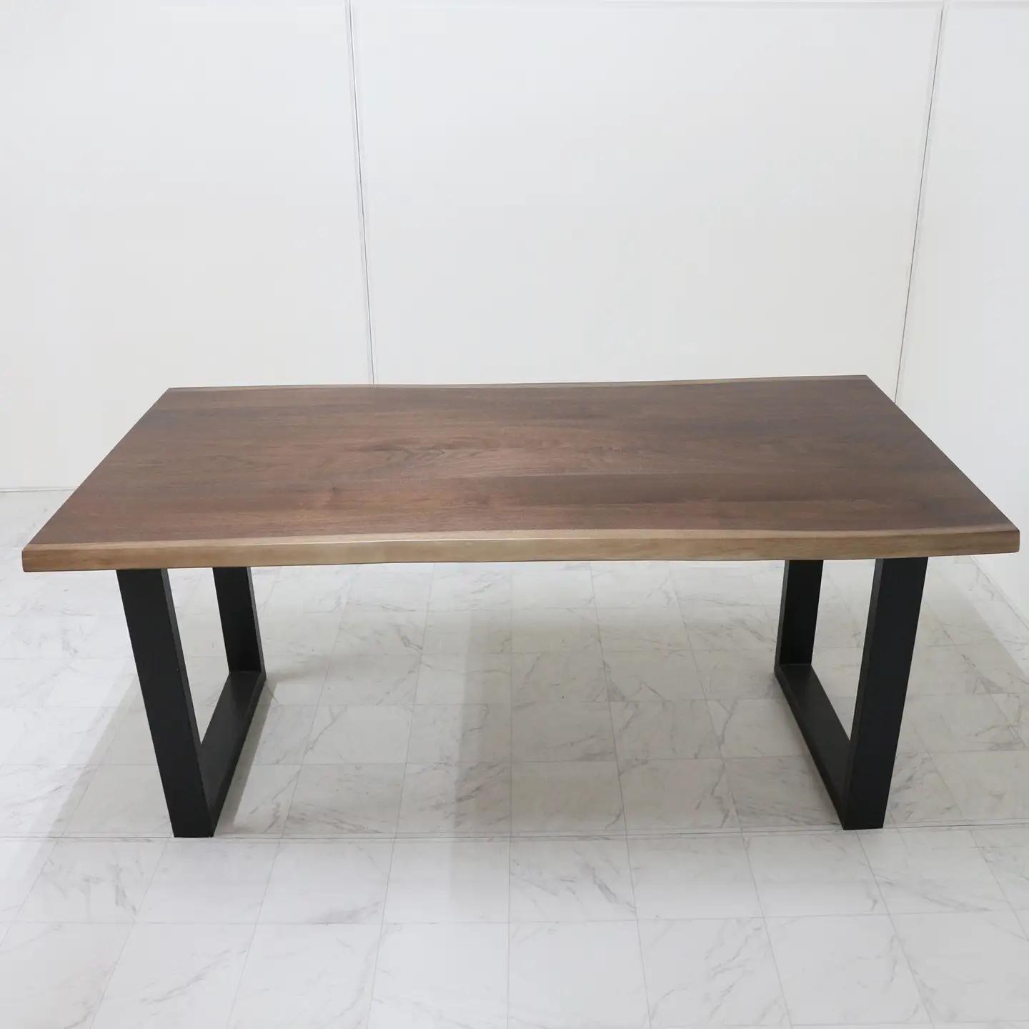 ダイニングテーブル　自然木無垢 ウォールナット WN 1600_STB｜ 家具 テーブル