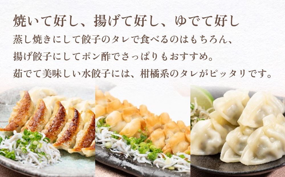 漁亭 浜や 閖上しらす餃子 60個