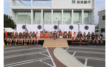 No.745 第52回坂東市将門まつりに出演する「少年剣士役」体験