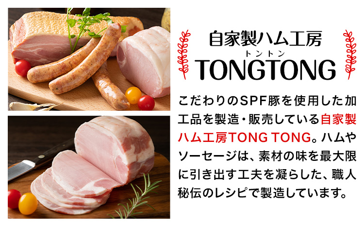 アイスバイン 骨付き 豚すね肉 燻製 2本 有限会社ハム工房TONGTONG《90日以内に出荷予定(土日祝除く)》熊本県 菊池市 骨付き くんせい 塊 燻製 骨付き肉 豚肉 すね肉 冷凍---005-