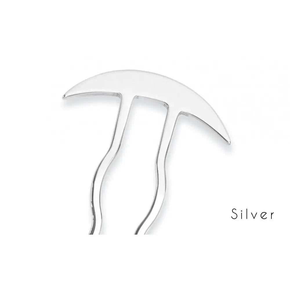 【女性のアイデア×職人技】ステンレス製かんざし「Arc Liner / Silver」