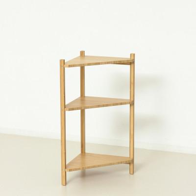 ふるさと納税 海南市 Bamboo コーナーラック3段 幅34×高60.5 ナチュラル AKU1044766 |  | 01