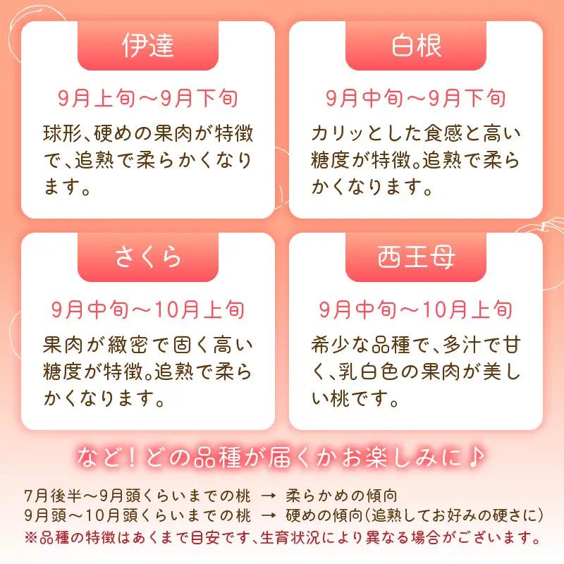≪先行受付≫ froSchがお届けするおまかせ白桃 約2kg 【2026年7月下旬より順次発送予定】 060-001