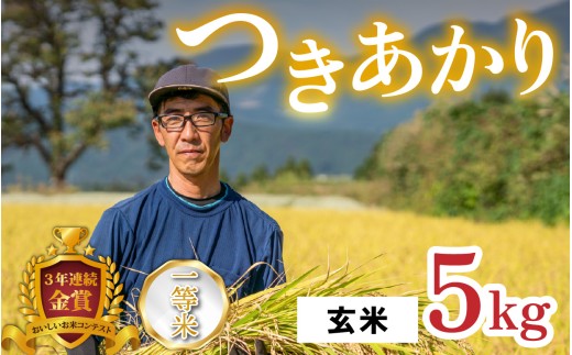 【令和8年産　新米】越前大野産 一等米 帰山農園の「つきあかり」5kg 玄米