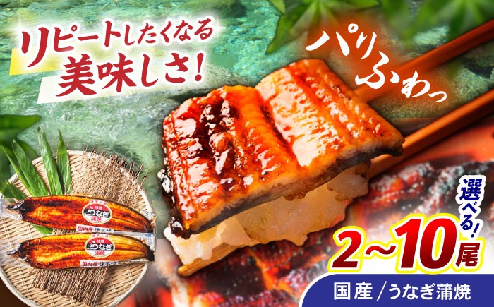 
                  【お中元対応可】＜選べる容量＞諫早淡水 うなぎ蒲焼 2～10尾 / うなぎ ウナギ 鰻 蒲焼き 蒲焼 かばやき ひつまぶし うな重 うな丼 冷凍 unagi 特大/ 諫早市 / 諫早淡水株式会社 [AHAT004] 
                